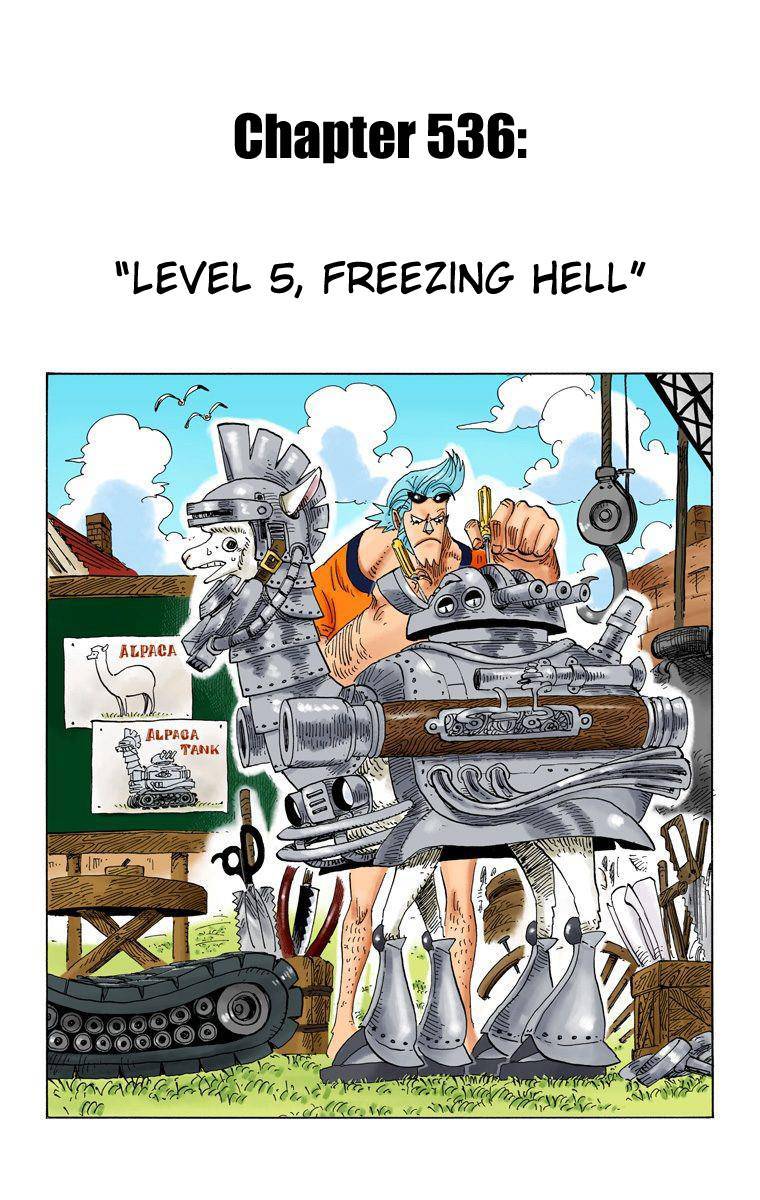 One Piece Digital Colored Chapter 536 image 02